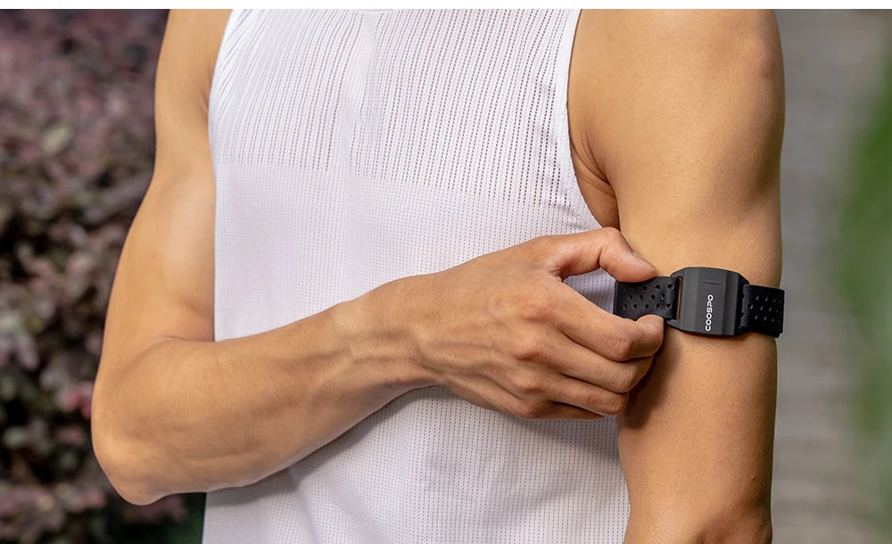COOSPO Heart Rate Monitor Optical Fitness Outdoor Beat Sensor Bluetooth 4.0 ANT For Garmin Wahoo Bike Computer
