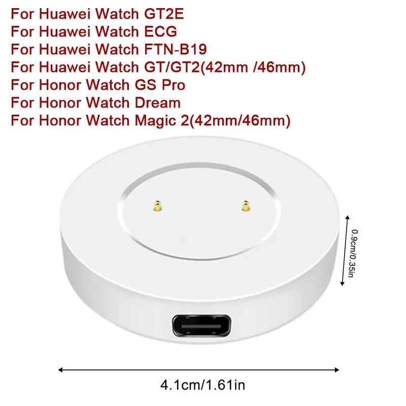Smart Watch Dock Charger for Huawei Watch GT GT2 GT2e Honor Watch Magic 2 Wireless Fast Charging for Huawei Watch 3 GT3 GT2 PRO