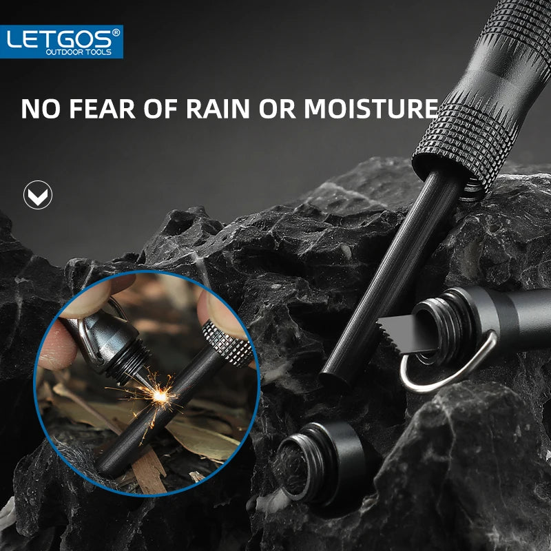 LETGOS Multi High Frequency Survival Whistle  outdoor Lifesaving emergency gear camping hiking rescue tactical glass breaker