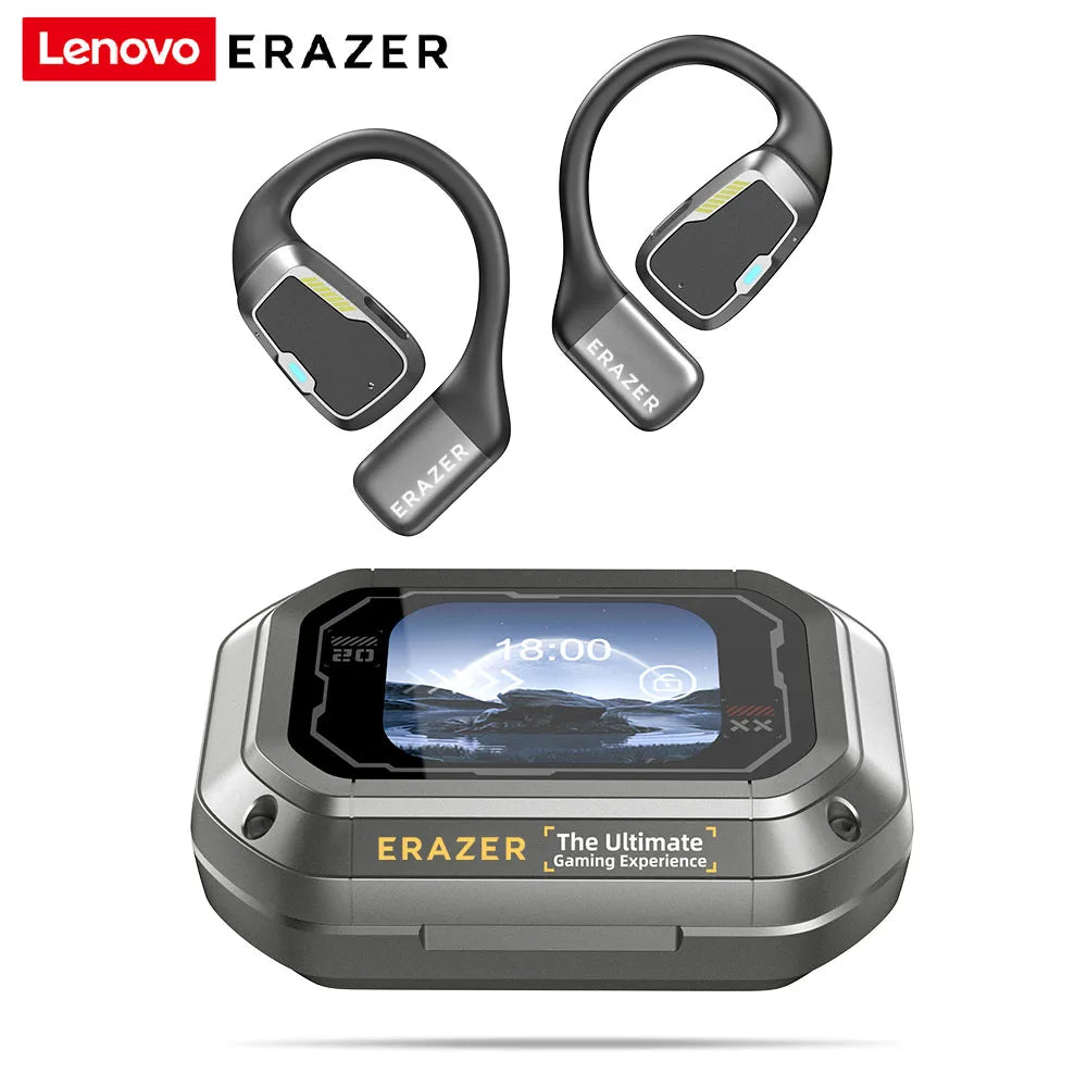 [135 Translator Earphone] Erazer XP6 Bluetooth Earphones Headset DIY Equalizer APP AI Wireless Headphones Travel Touch Screen