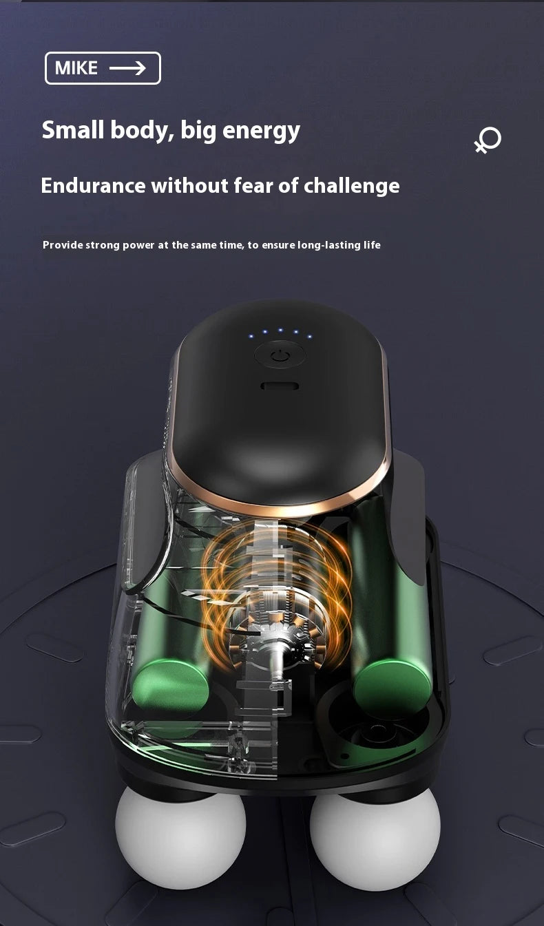 Handheld massager Deep Tissue Body Massage Muscle Massager Tool for Easing Shoulder Back TensionChiropractic Myofascial Release