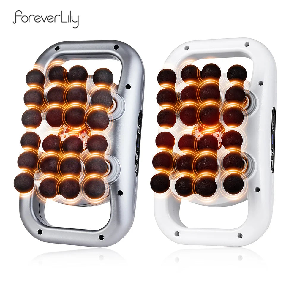 22-Head Fascia Gun High-Frequency Vibration Body Massage Gun Back and Waist Massager Neck Shoulder Massager Muscle masajeador