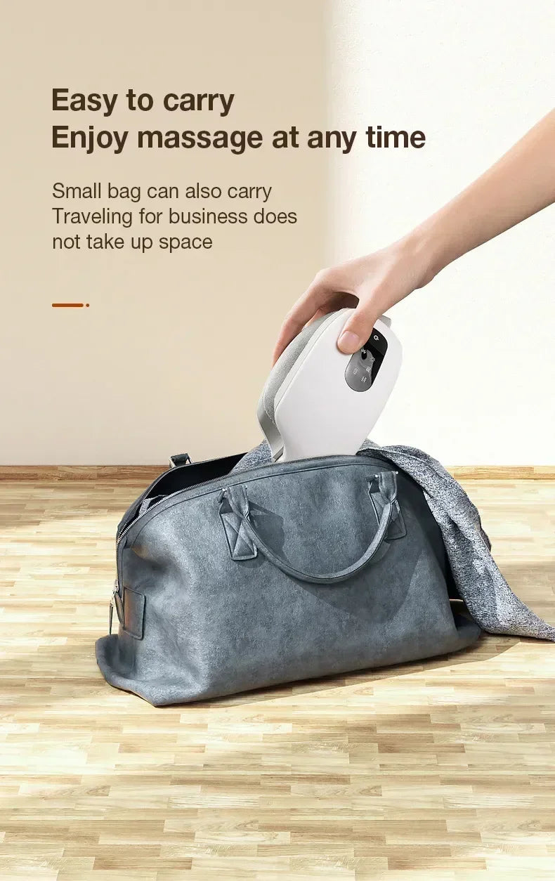 4D Eye Massager Smart Airbag Vibration Eye Care Instrument Hot Compress Bluetooth Eye Massage Glasses Fatigue anti-wrinkle Care