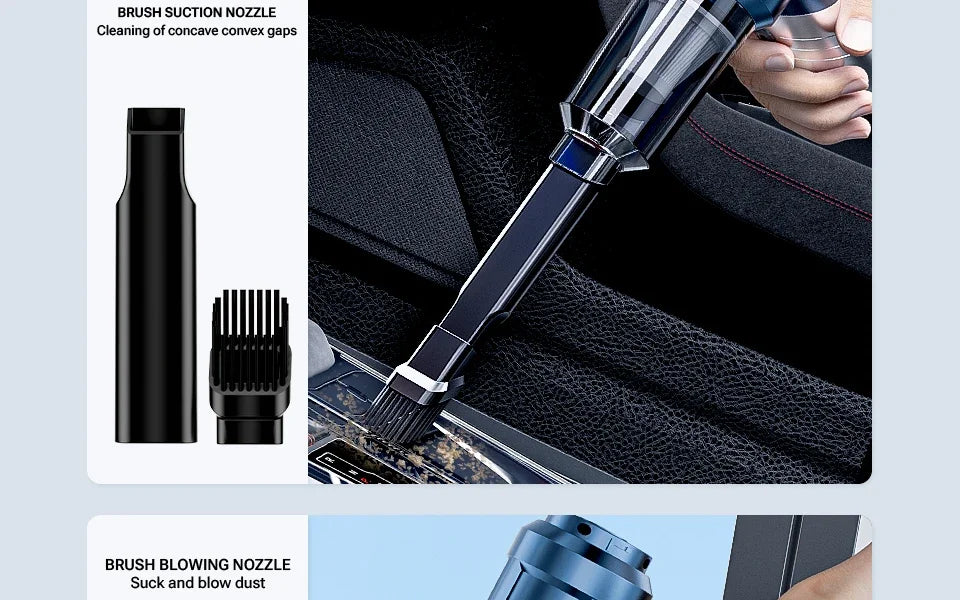 SZUK Car Vacuum Cleaner Portable Handheld Mini Vacuum Cleaner Foldable Strong Suction Powerful Wireless Cleaner Cleaning Machine