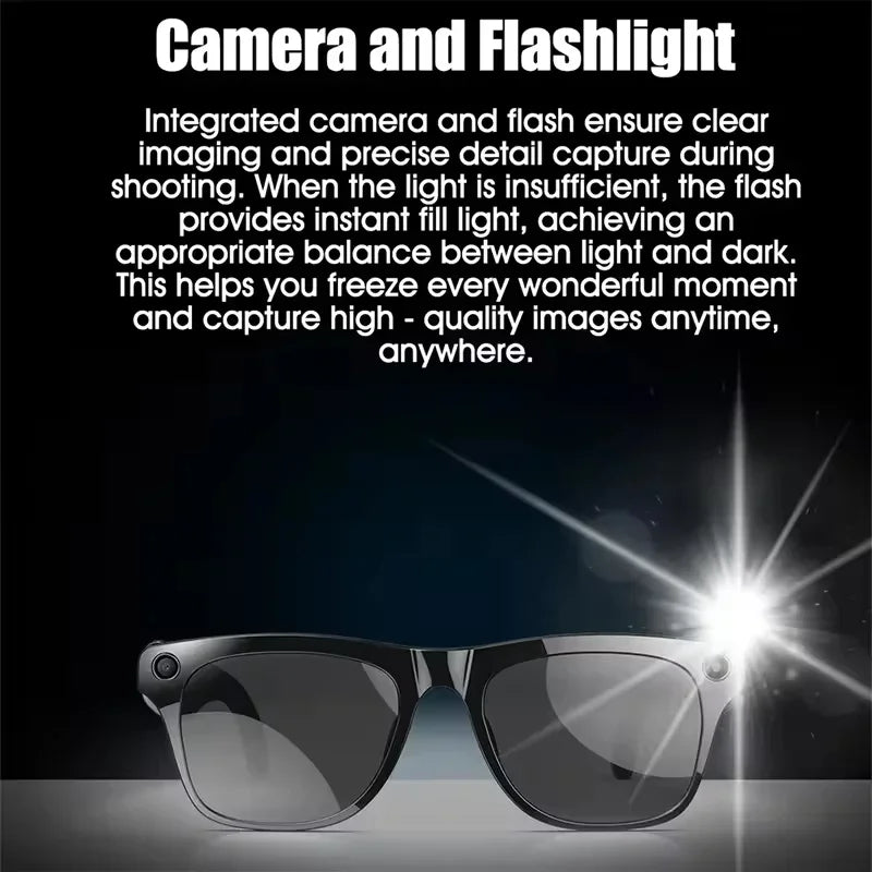 XIAOMI MIJIA 6K HD AI Smart Glasses Chat 260Mah Battery Voice Assistant Control GPT 100MP Camera Bluetooth Call  Smart Glasses