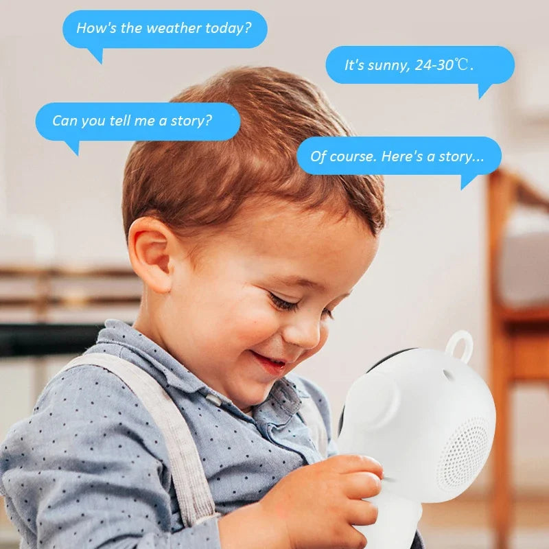 Tuya Smart Life AI Voice Recognition Robot Early Education Toys for Kids Speech Interactive Telling Stories Companion Chatbot