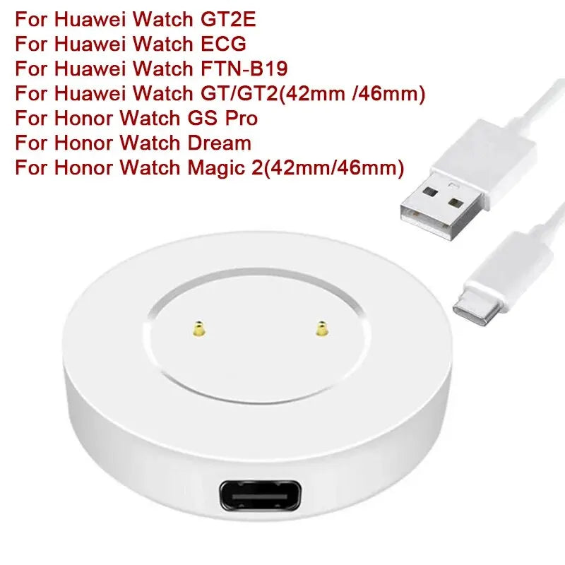 Smart Watch Dock Charger for Huawei Watch GT GT2 GT2e Honor Watch Magic 2 Wireless Fast Charging for Huawei Watch 3 GT3 GT2 PRO