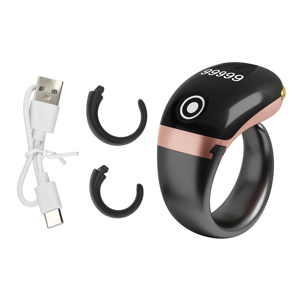 S7pro  0~99999 Ring Counter OLED Display Type C Bluetooth APP Control Monitor Electronic Finger Counter Three-speed