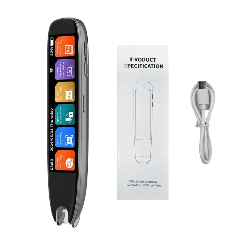 142 Languages WIFI Scan Translation Pen Scanning Smart Voice Translator S65 Pro Translation Pen For Business Travel Abroad