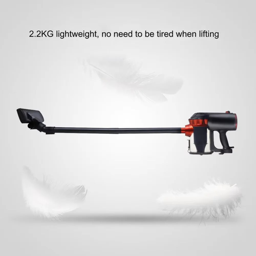 Multifunctionl 600W Powerful Wired Stick Vacuum Cleaner 18Kpa with 5 meter Charging cable,1.5L Dust Box,Curtain Floor Cleaning