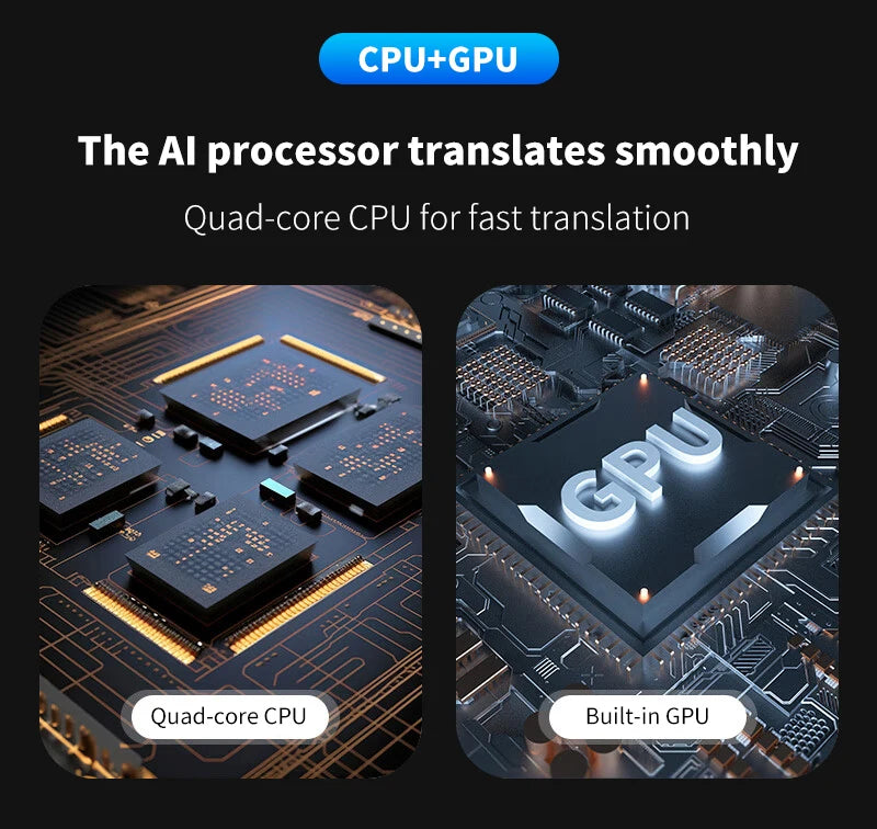 Language Translator Device AI Translation Support ChatGPT 138 Languages Translation Two Way Real Time Voice Translation with