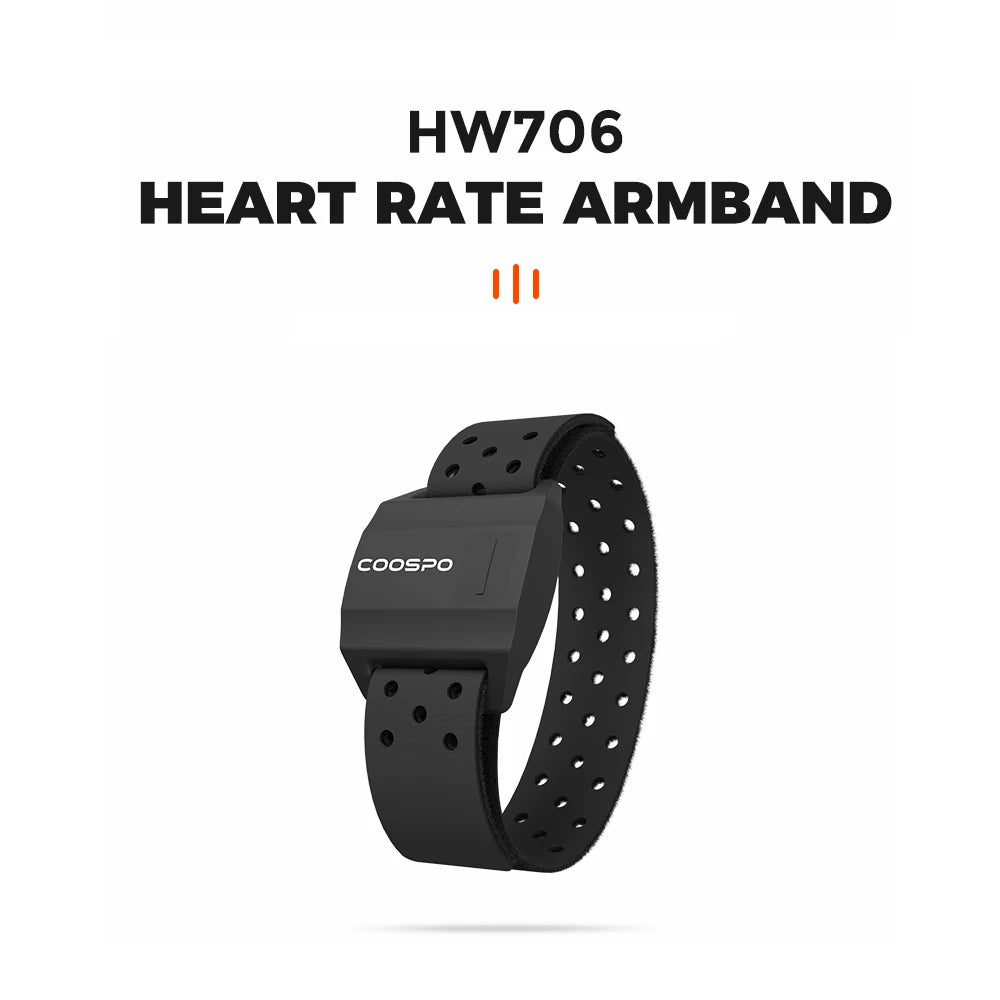 COOSPO Heart Rate Monitor Optical Fitness Outdoor Beat Sensor Bluetooth 4.0 ANT For Garmin Wahoo Bike Computer