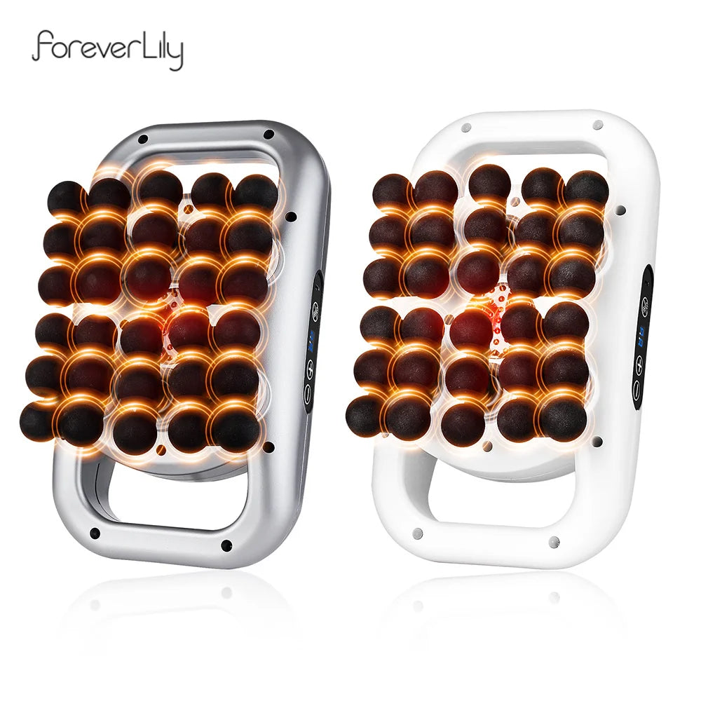 22-Head Fascia Gun High-Frequency Vibration Body Massage Gun Back and Waist Massager Neck Shoulder Massager Muscle masajeador