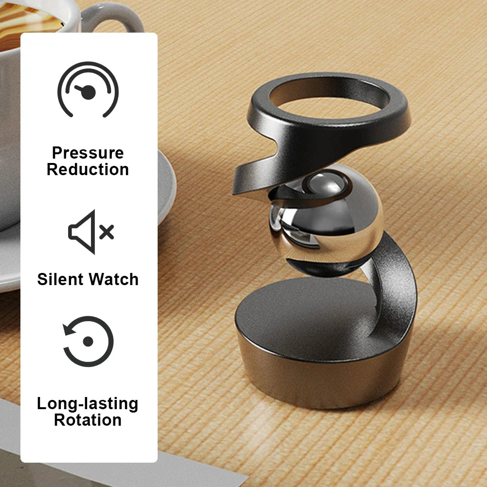 Gravity Defying Kinetic Desk Toy Levitating Desk Toy Fidget Spinners Kinetic Spinning Desk Toys for Office Desk Decor for Adults