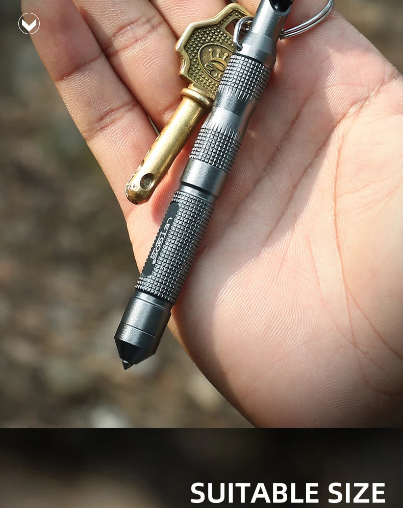 LETGOS Multi High Frequency Survival Whistle  outdoor Lifesaving emergency gear camping hiking rescue tactical glass breaker