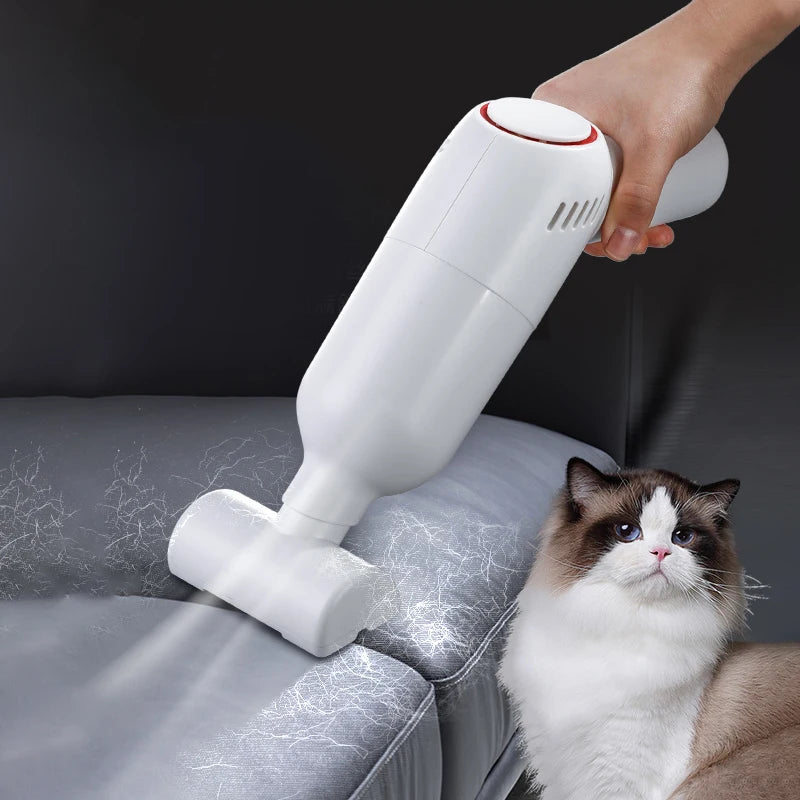 8000Pa Car Vacuum Cleaner Handheld Wireless Portable Strong Suction Low Noise Pet Cat Hair Vacuum Cleaners  For Cars Home