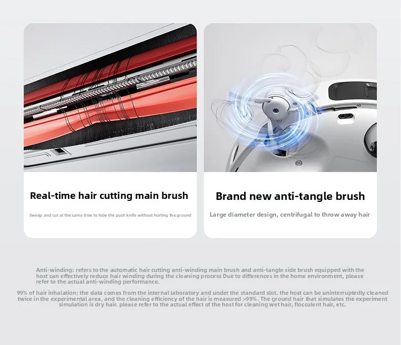 Xiaomi Mi Home Robotic Vacuum Cleaner M40,M40S with Mechanical Arm Sweeping and Mopping Intelligent Appliance