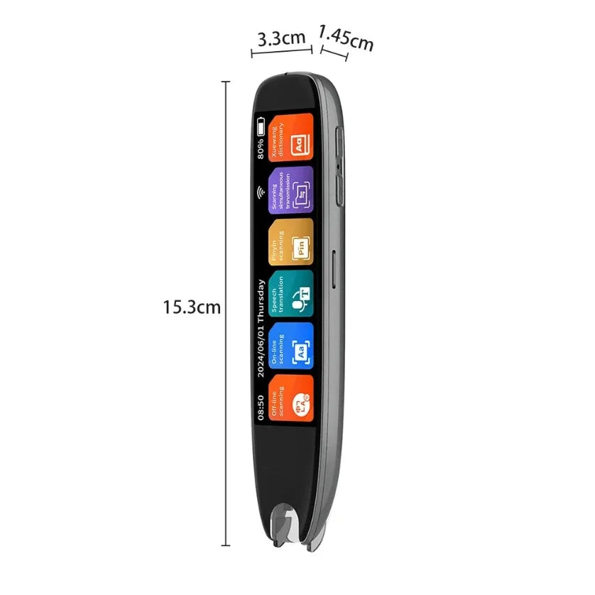 142 Languages WIFI Scan Translation Pen Scanning Smart Voice Translator S65 Pro Translation Pen For Business Travel Abroad