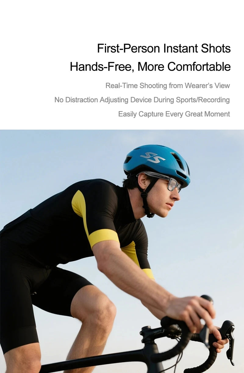 Xiaomi 8K HD AI Smart Glasses Photochromic Multifunction Bluetooth Calling Voice Assistant Music Player Translate Camera Glasses