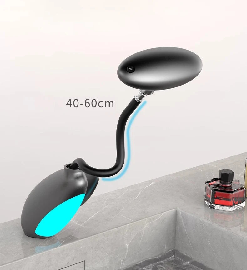 Bathroom Pull Out Faucet Washbasin Sink Hot Cold Pull Out Mixer Tap Deck Mount Basin Ambient Light Modern Atmosphere Faucets Tap