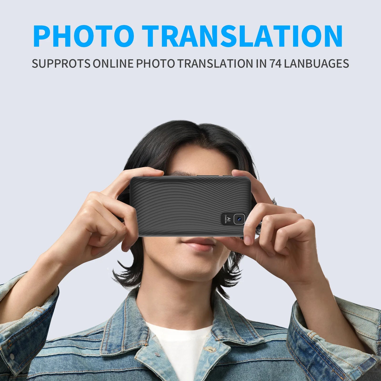 Language Translator Device AI Translation Support ChatGPT 138 Languages Translation Two Way Real Time Voice Translation with