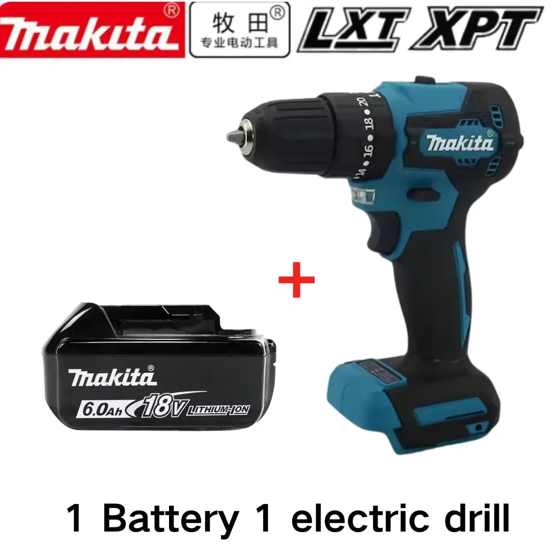 100%Makita DDF487 ddf487 18V Screwdriver Brushless Electric Drill Impact Drill Of Decoration Team Power Tools Makita 18V Battery