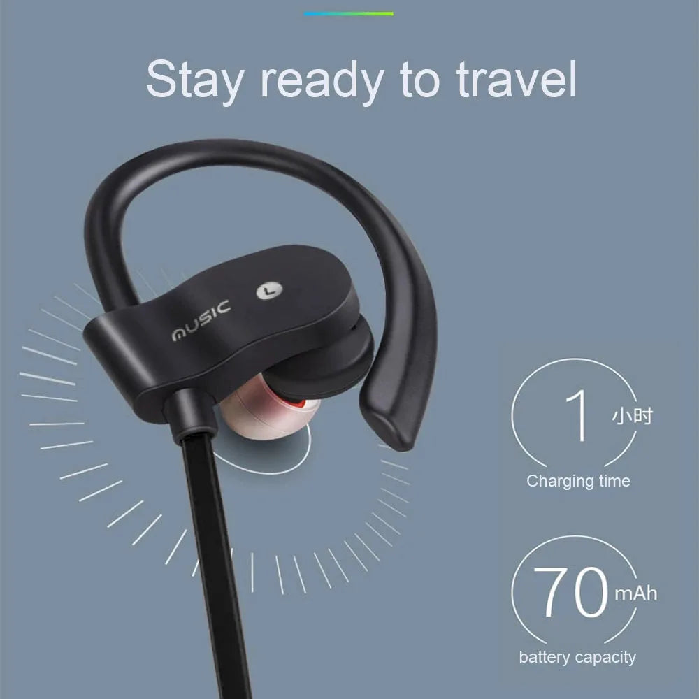 RT558 Wireless Bluetooth Earphones Wireless Headset Music Sports Headphone Gaming Handsfree Wireless Headphones for Mobile Phone