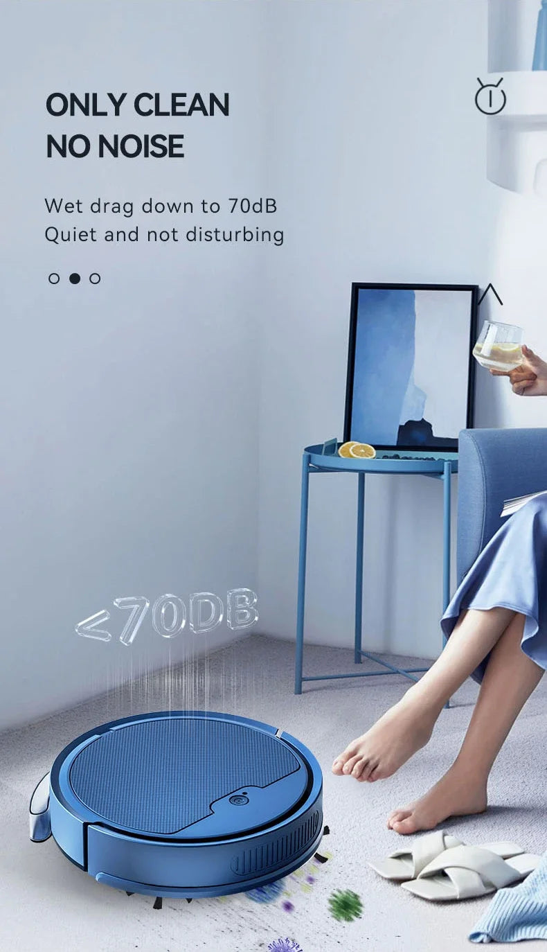 BowAI 3 In 1 Smart Sweeping Robot Home Mini Sweeper Sweeping and Vacuuming Wireless Vacuum Cleaner Sweeping Robots For Home Use