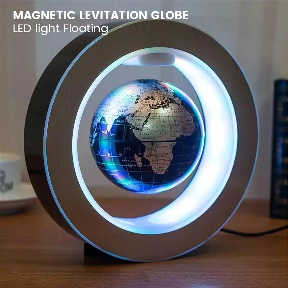 Magnetic Floating Levitation Globe LED World Map Electronic Antigravity Lamp Novelty Ball Light Lamps Christmas Birthday Gifts