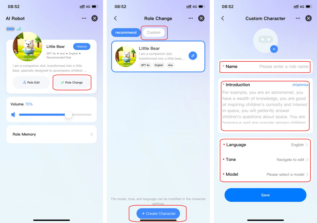 Tuya Smart AI Robot WiFi Early Education Toys for Children Speech Recognition & Voice Interactive Educational Learning Machine