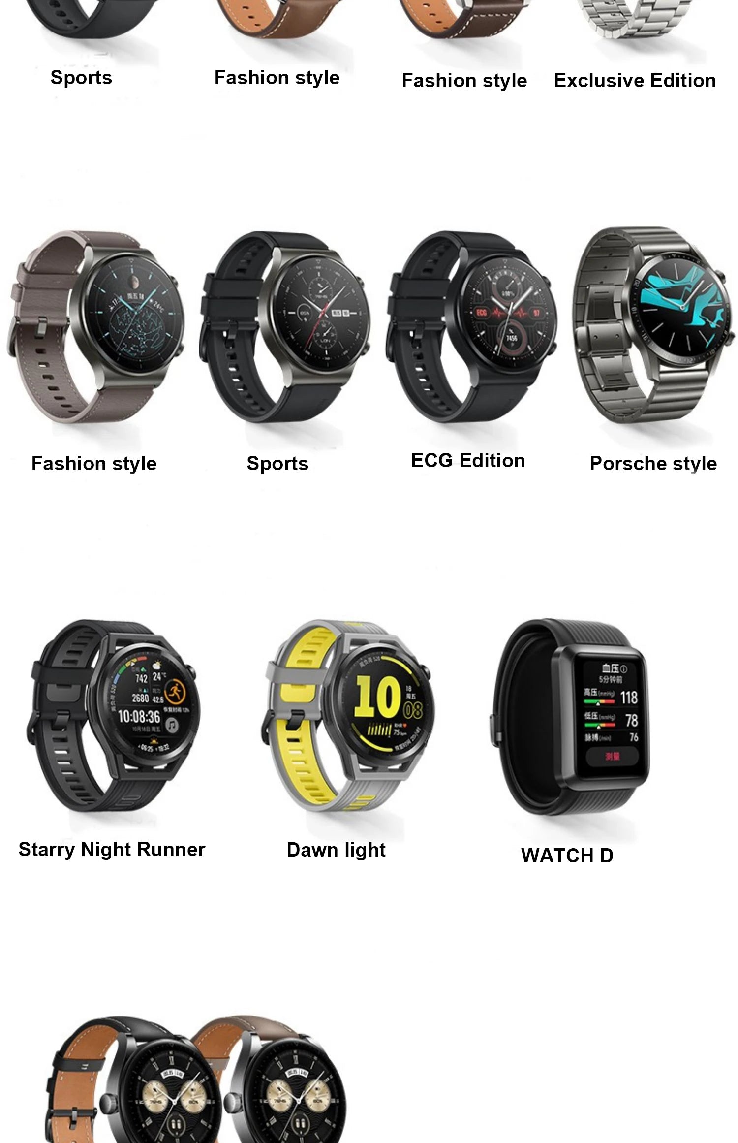 Smart Watch Dock Charger for Huawei Watch GT GT2 GT2e Honor Watch Magic 2 Wireless Fast Charging for Huawei Watch 3 GT3 GT2 PRO