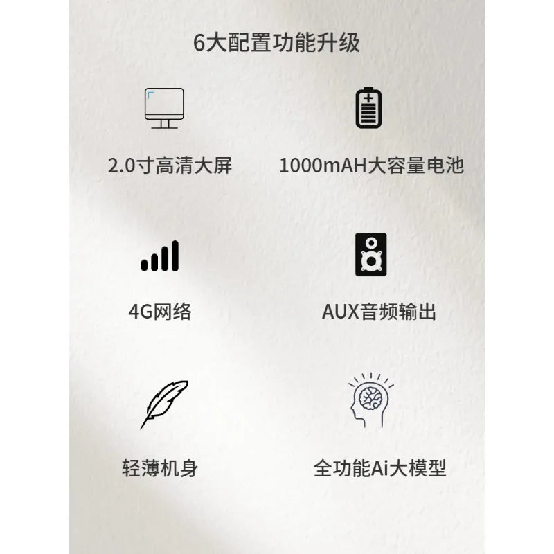 Xiaozhi AI Chat and Dialogue Robot 4G Xia Ge Finished Intelligent Voice Children's Companionship Toy Deepseek Chatwith Companion