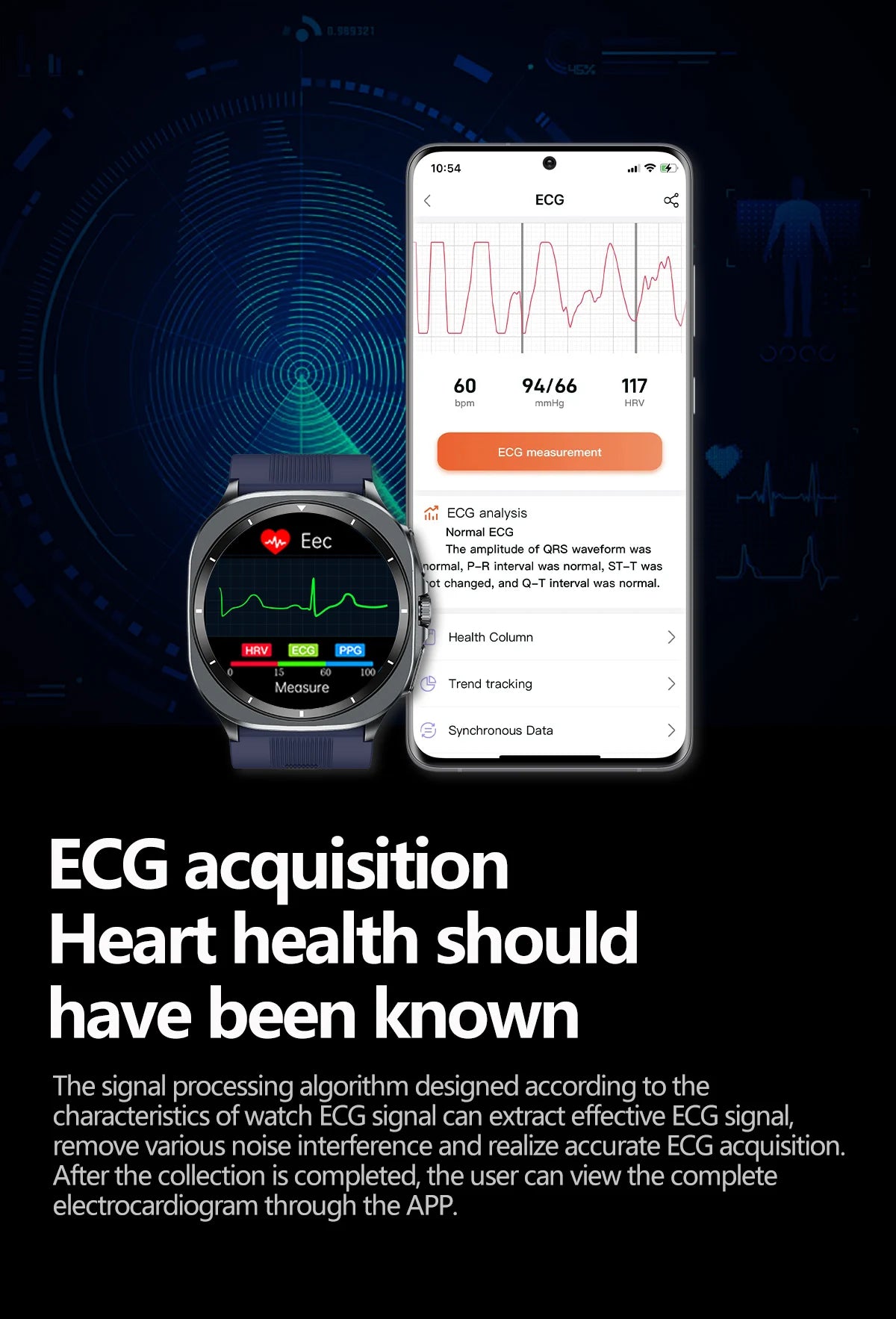 2025 For XIAOMI IOS New Air Pump Airbag Accurate Measure ECG NFC Smart Watch Blood Pressure Men Women