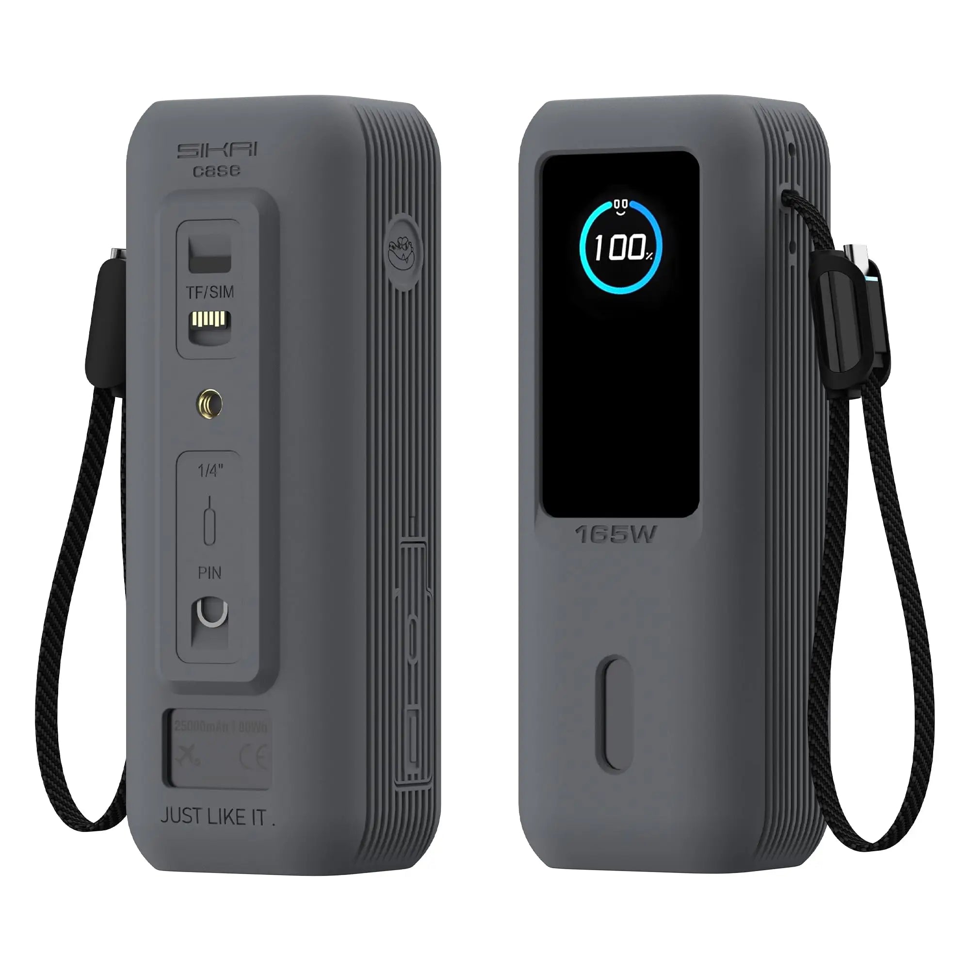 Sikai Eco-Friendly Silicone Portable Charger Case for Anker zolo 2in1 165W PowerBank Shockproof Cover Compatible with Anker zolo