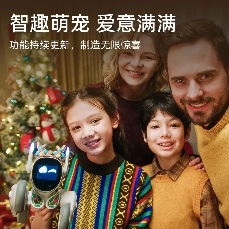 Loona Smart Robot Dog Cute Intelligent Emotional Robots Accompany Voice Machine Compatible Custom Monitor Electronic Toy Gifts