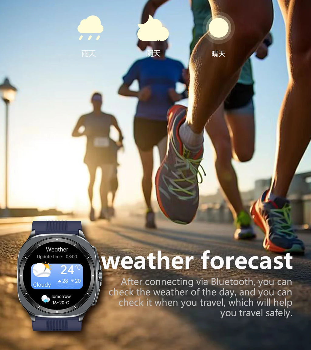 2025 For XIAOMI IOS New Air Pump Airbag Accurate Measure ECG NFC Smart Watch Blood Pressure Men Women
