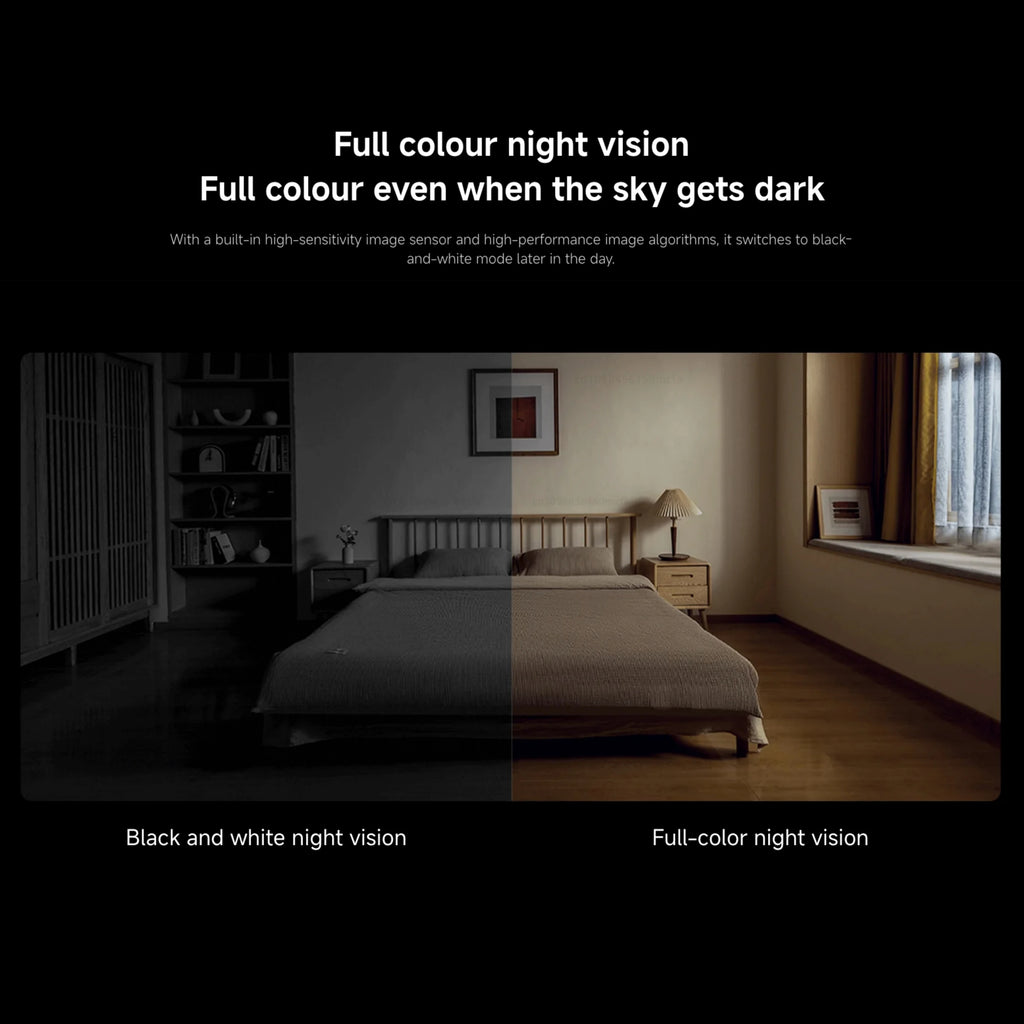New Xiaomi Smart Camera C700 8MP 4K Ultra HD Low Light Full-color Baby Cry Detection Two-Way Voice Call Surveillance Camera MI