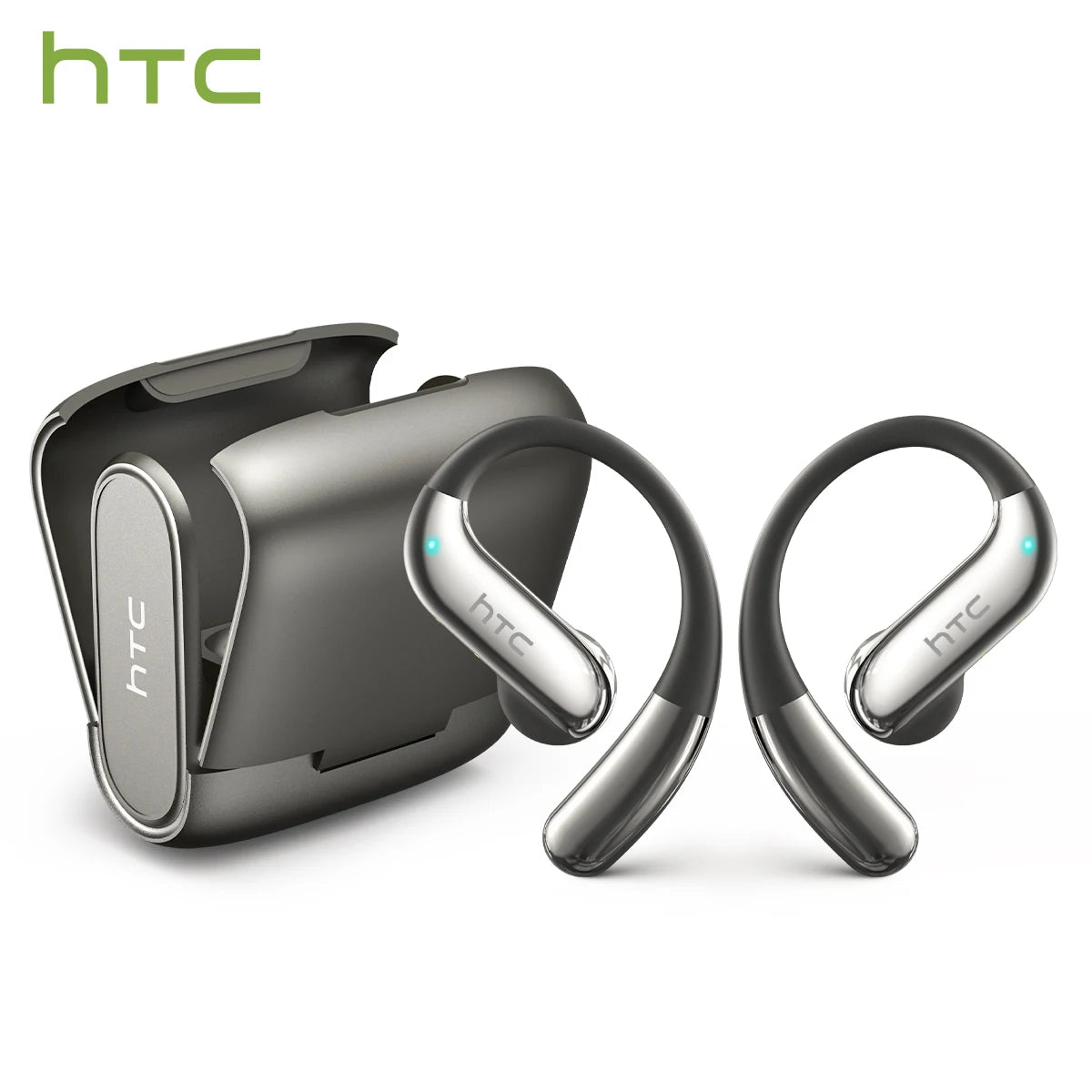Translator HTC NE23 OWS Wireless Headphones 6.0 Translation Earphones Dual Noise Reduction Calls IP55 Professional Protection