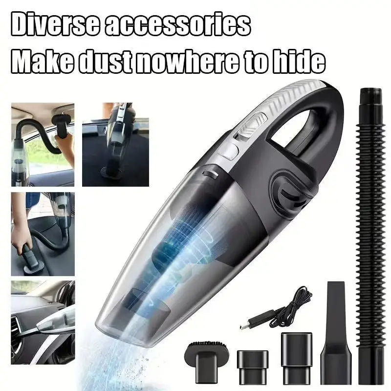 2025 New Handheld Vacuum Cleaner Multi-Function Integrated Machine Home Car Portable Wireless High Suction Gift
