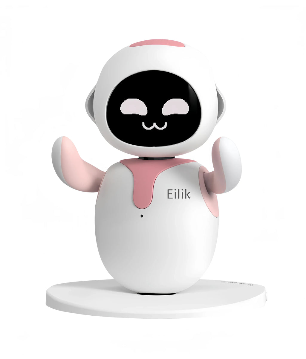 Eilik A Cute Robot Pets Toys with Abundant Emotions Animations and Mini Games Your Perfect Desk Touch Interactive Companion