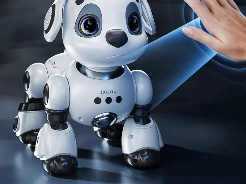 Latest Electric Intelligent Robot Dog Toy Remote Control Car For Children Gesture Dual SensationRacing Boy Gift robots kids toys