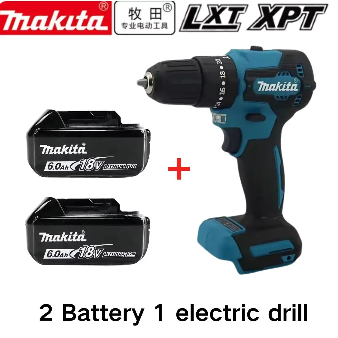100%Makita DDF487 ddf487 18V Screwdriver Brushless Electric Drill Impact Drill Of Decoration Team Power Tools Makita 18V Battery