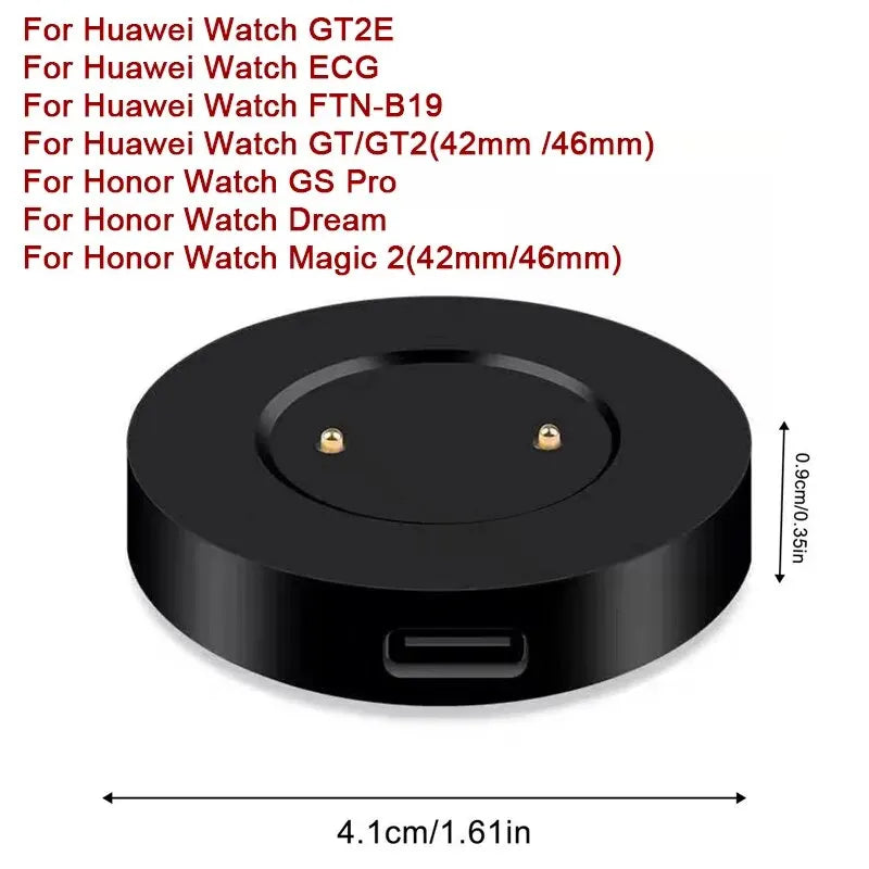 Smart Watch Dock Charger for Huawei Watch GT GT2 GT2e Honor Watch Magic 2 Wireless Fast Charging for Huawei Watch 3 GT3 GT2 PRO