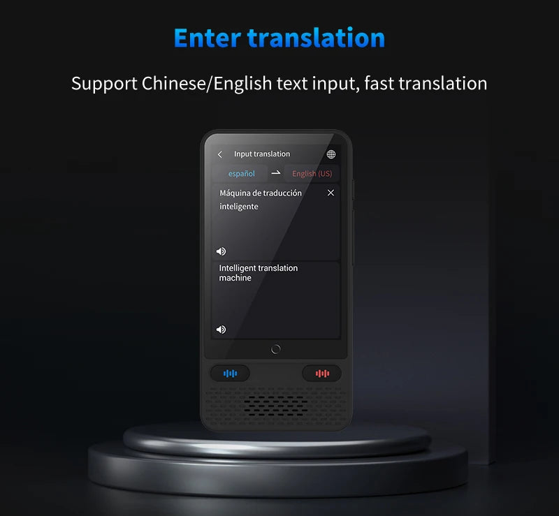 Language Translator Device AI Translation Support ChatGPT 138 Languages Translation Two Way Real Time Voice Translation with