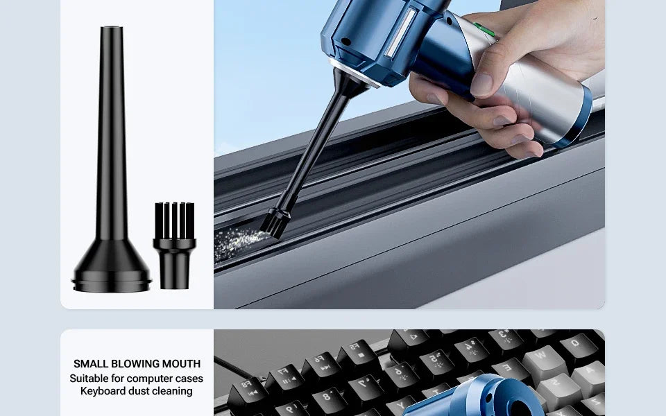 SZUK Car Vacuum Cleaner Portable Handheld Mini Vacuum Cleaner Foldable Strong Suction Powerful Wireless Cleaner Cleaning Machine