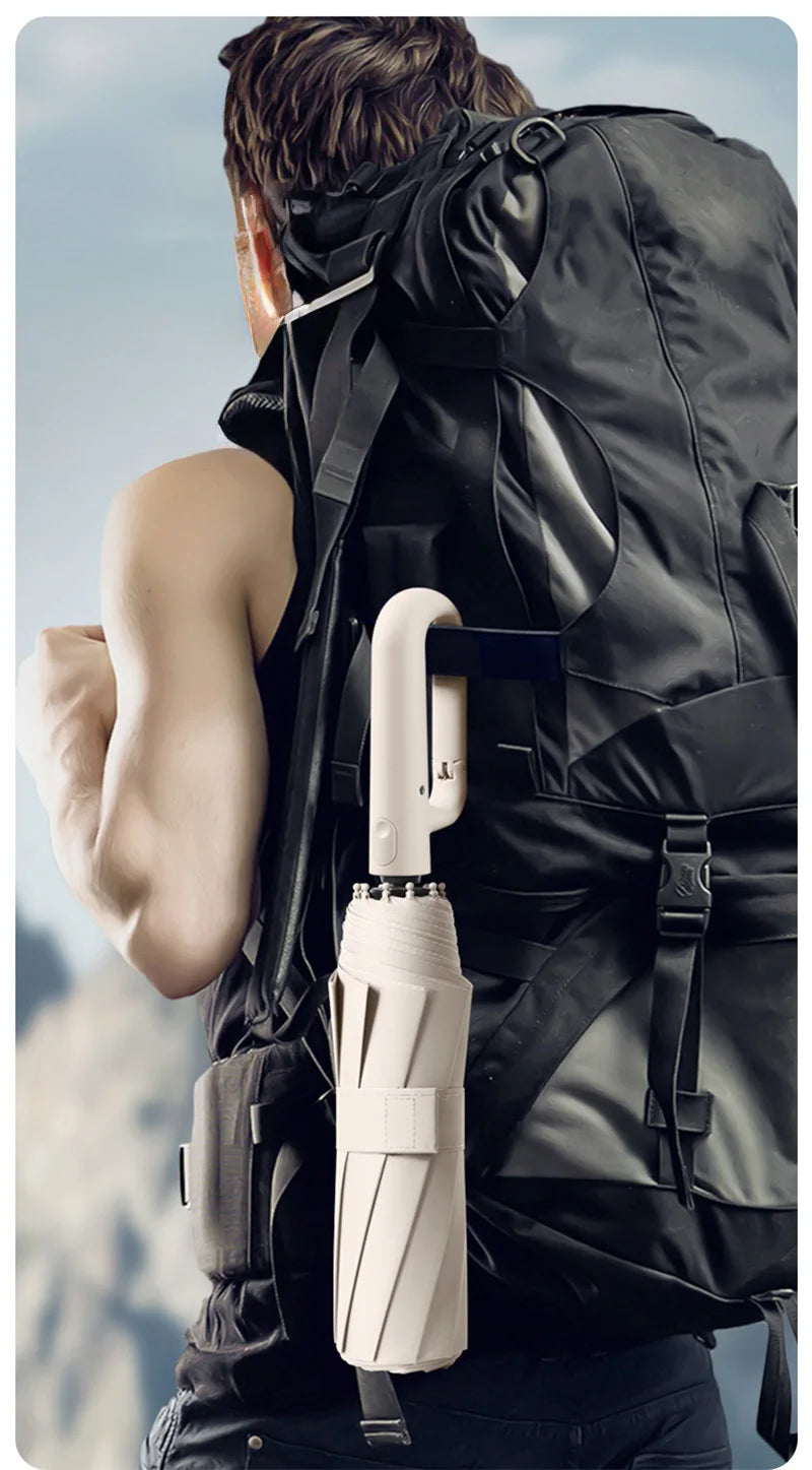 Xiaomi 126cm Extra Large Umbrella Wind-resistant Rain-resistant Dual-purpose UV-resistant Fully Automatic Ring-buckle Umbrella