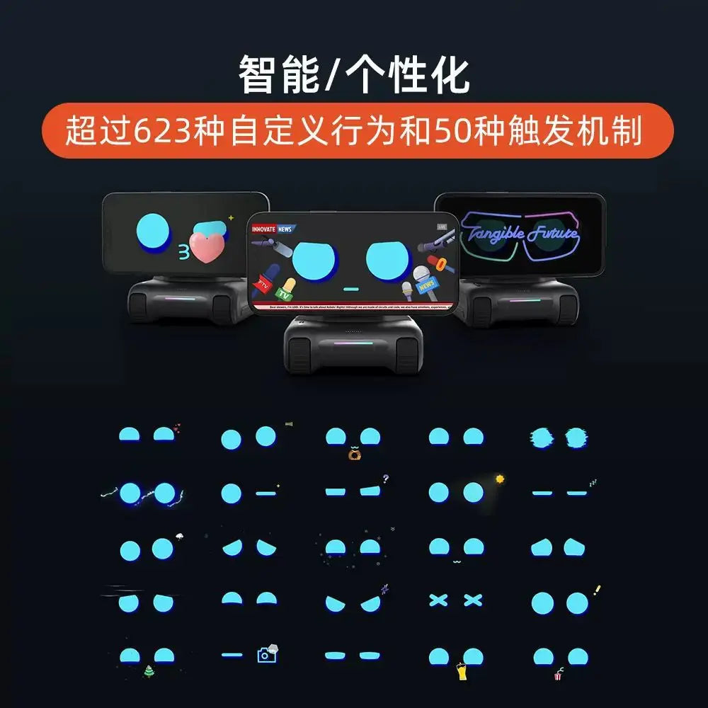 LOOI Robot Wireless Charging 15W Smart Desktop Robot Mobile AI Assistant Face Recognition Gesture Interaction Voice Dialogue