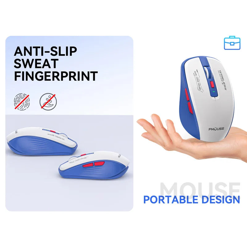 Xiaomi M303L Bluetooth Wireless Mouse 2.4G Dual Mode 1600 DPI Silent Tablet Notebook PC Office Portable Mouse For Android ios