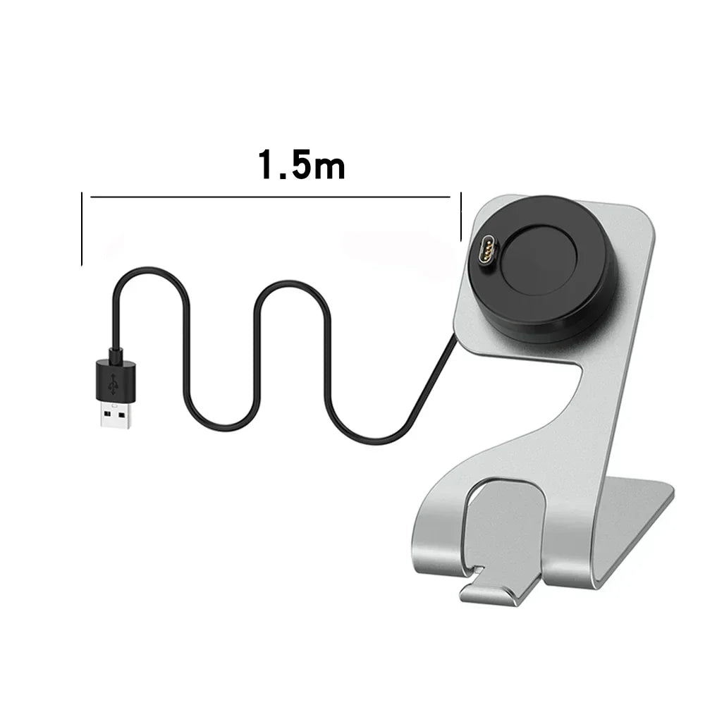 Charger Stand for Garmin Venu 3S & Fenix 7X Charging/ Vivoactive 3 4 4S Cable Dock Cord for Fenix 5 5X Plus 6 6X 6s/ Instinct2