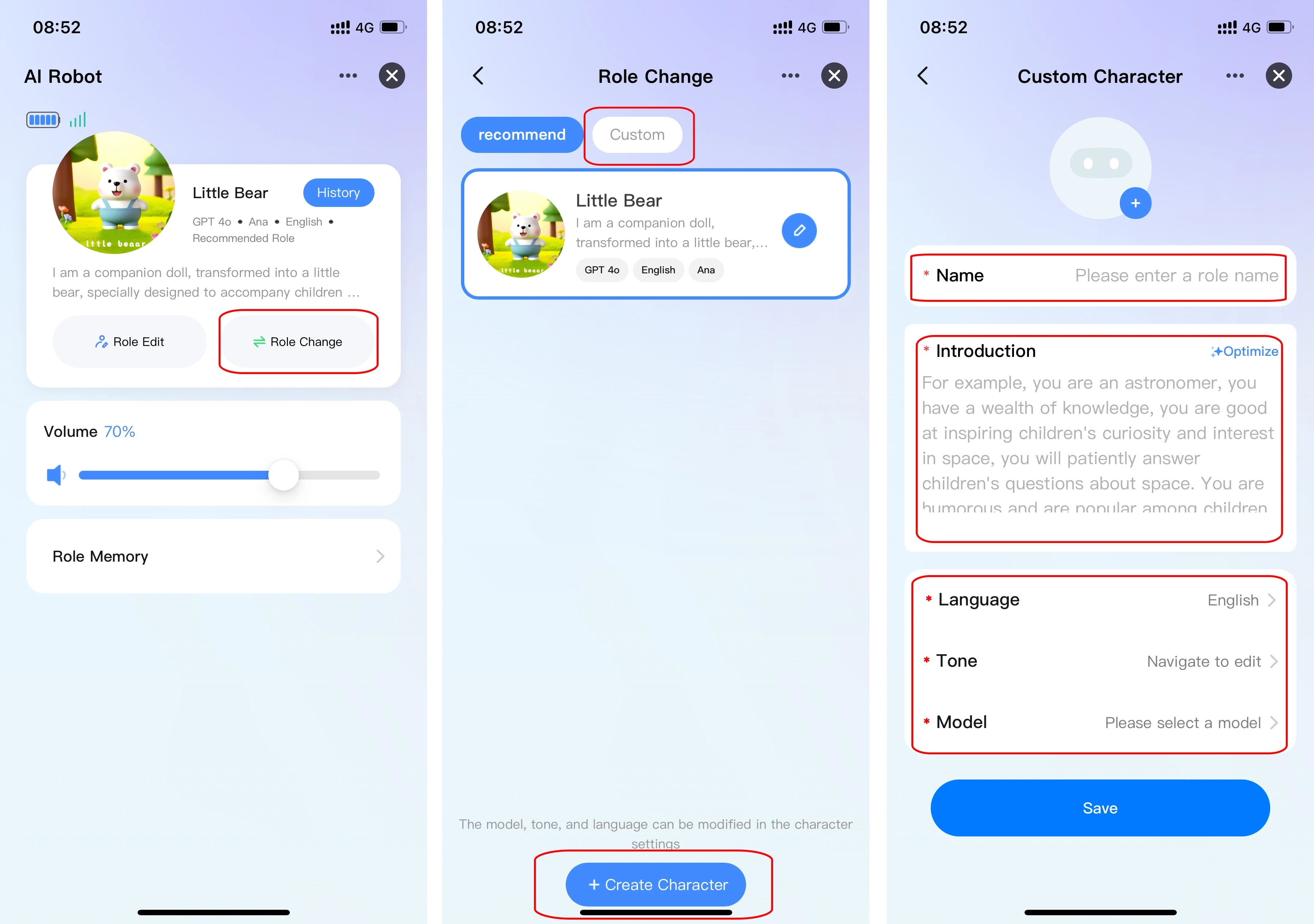 Tuya Smart Life AI Voice Recognition Robot Early Education Toys for Kids Speech Interactive Telling Stories Companion Chatbot
